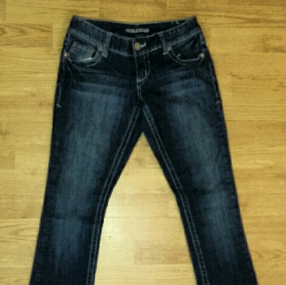 Women's Maurices bootcut dark jeans